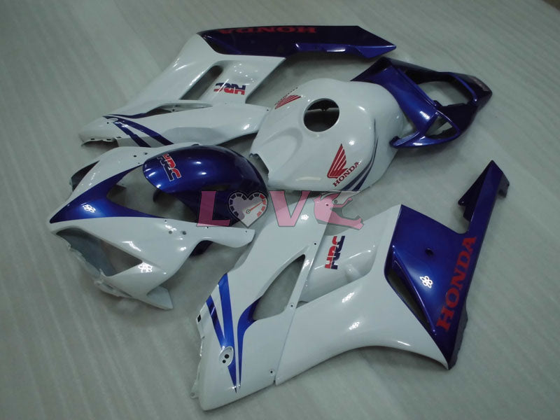 Factory Style HRC - Blue White Fairings and Bodywork For 2004-2005 CBR1000RR #LF4396
