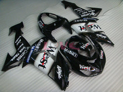 West - White Black Fairings and Bodywork For 2006-2007 NINJA ZX-10R #LF6223