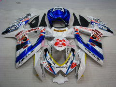 Dark Dog - Blue White Fairings and Bodywork For 2008-2010 GSX-R600 #LF3944