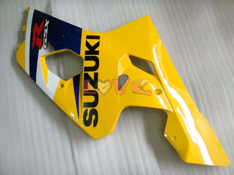 Factory Style - Yellow Blue Fairings and Bodywork For 2004-2005 GSX-R600 #LF6448