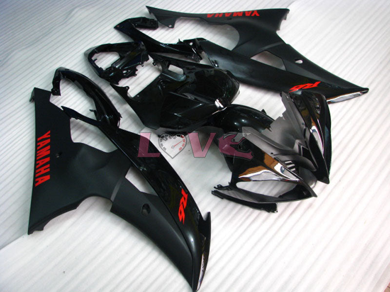 Factory Style - Black Matte Fairings and Bodywork For 2008-2016 YZF-R6 #LF6858
