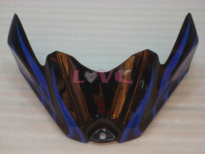 Flame - Blue Black Fairings and Bodywork For 2008-2010 GSX-R750 #LF6399