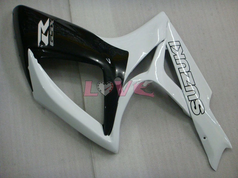 Factory Style - White Black Fairings and Bodywork For 2006-2007 GSX-R600 #LF6287