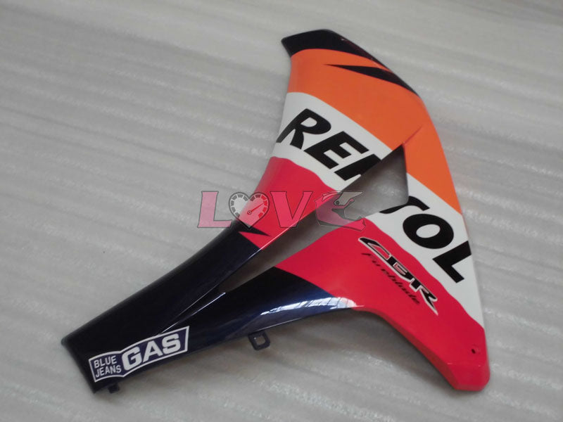 Repsol - Orange Black Fairings and Bodywork For 2008-2011 CBR1000RR #LF7109
