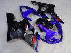 Factory Style - Blue Black Fairings and Bodywork For 2004-2005 GSX-R600 #LF4096