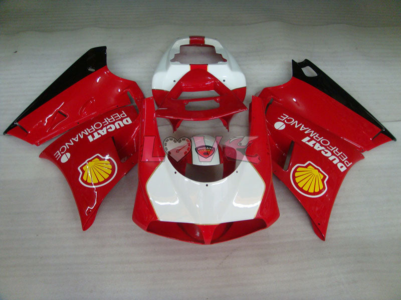 Performance - Red White Fairings and Bodywork For 1994-2002 748 #LF5789
