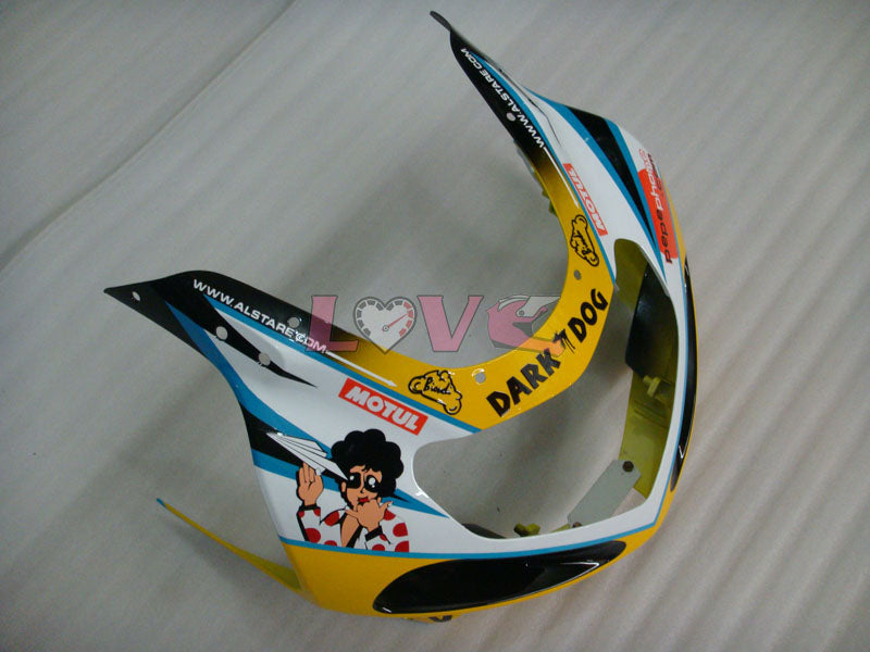 Dark Dog - Blue White Fairings and Bodywork For 2000-2003 GSX-R750 #LF6802
