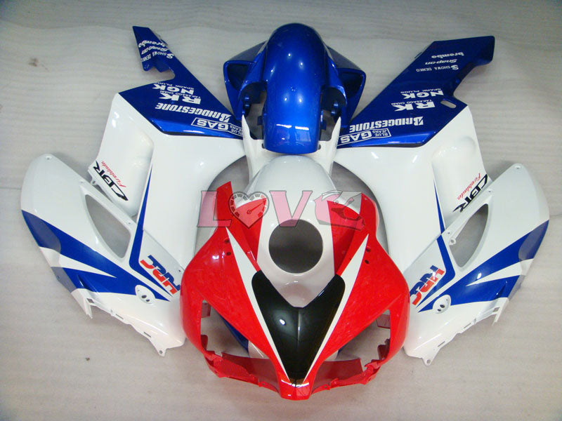 Factory Style HRC - Blue White Fairings and Bodywork For 2004-2005 CBR1000RR #LF4397