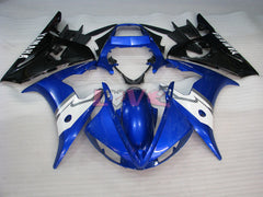 Factory Style - Blue Black Fairings and Bodywork For 2005 YZF-R6 #LF3484