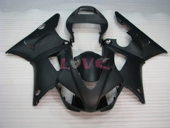 No sticker / decal Factory Style - Black Matte Fairings and Bodywork For 1998-1999 YZF-R1 #LF3579