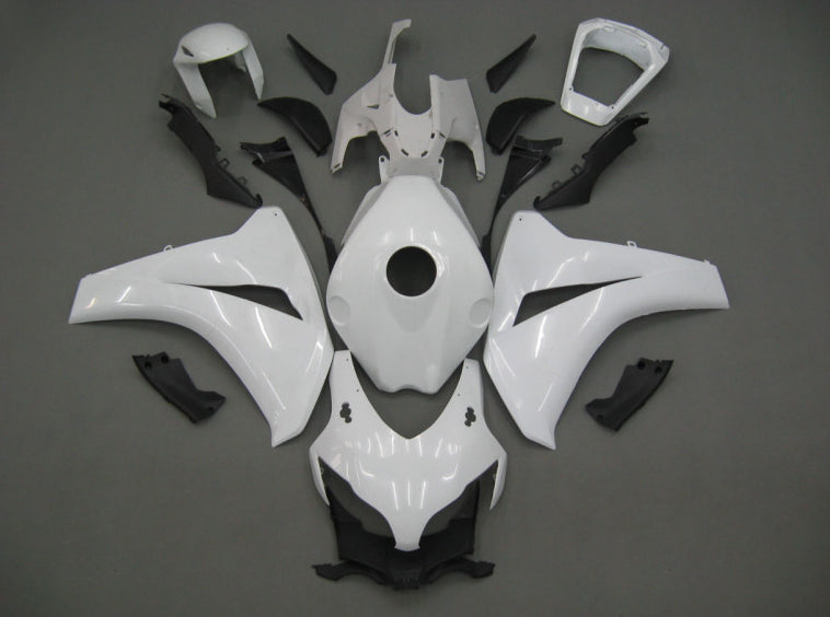 Factory Style - White Black Fairings and Bodywork For 2008-2011 CBR1000RR #LF7165