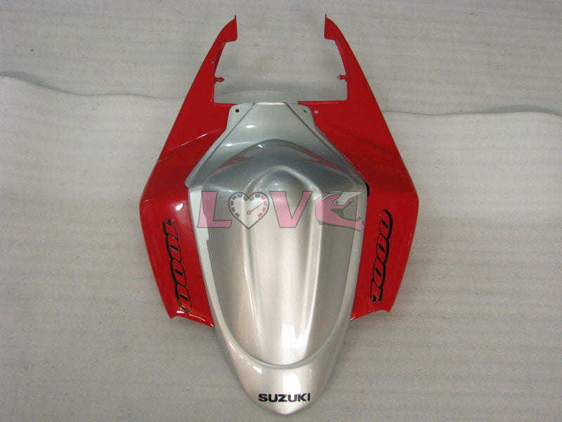 Factory Style - Red Silver Fairings and Bodywork For 2005-2006 GSX-R1000 #LF3847