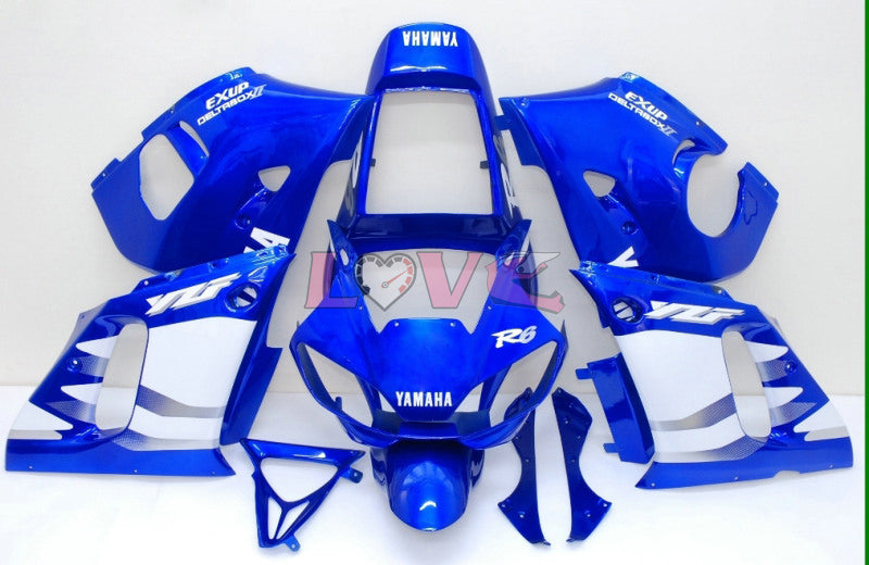 Factory Style - Blue Black Fairings and Bodywork For 1998-2002 YZF-R6 #LF6822