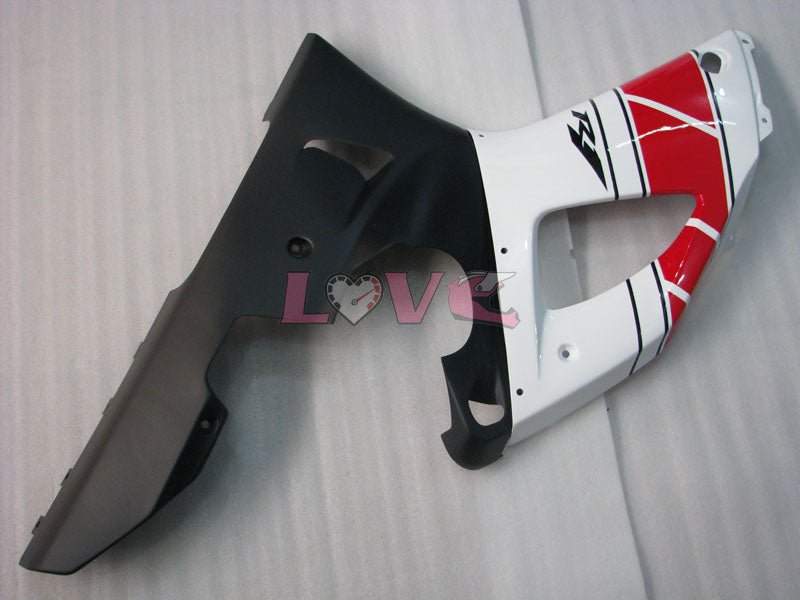 Factory Style - Red White Black Fairings and Bodywork For 1998-1999 YZF-R1 #LF3581