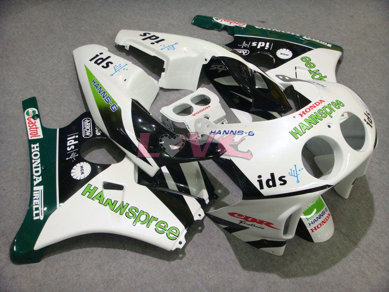 HANN Spree - White Black Fairings and Bodywork For 1990-1994 CBR250RR #LF4995
