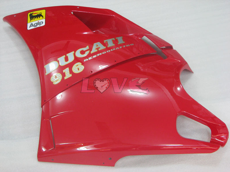 Factory Style - Red White Fairings and Bodywork For 1994-1998 916 #LF3182