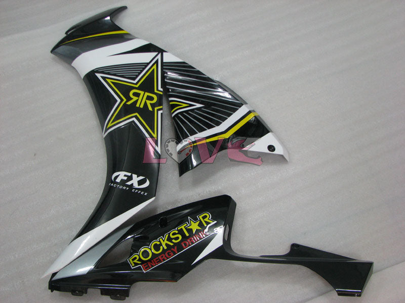 Rockstar - Red Black Fairings and Bodywork For 2012-2016 CBR1000RR #LF4322
