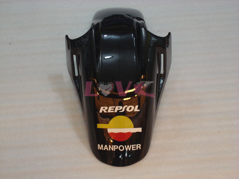 Repsol - Orange Black Fairings and Bodywork For 1991-1994 CBR600F2 #LF4843