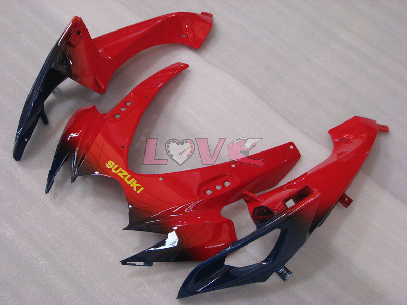 FCB - Red Blue Fairings and Bodywork For 2006-2007 GSX-R600 #LF4053