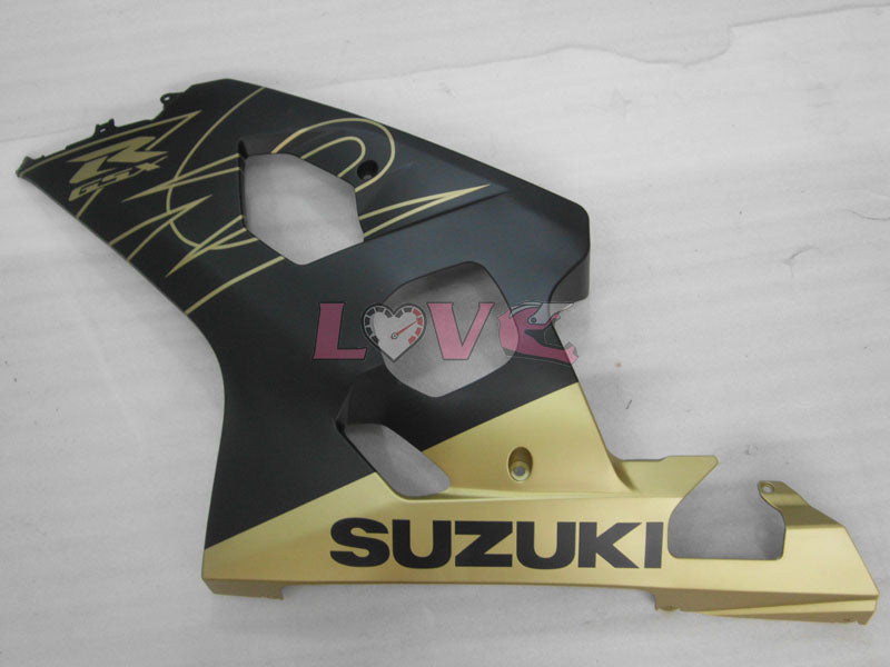 Factory Style - Yellow Black Matte Fairings and Bodywork For 2004-2005 GSX-R600 #LF4103