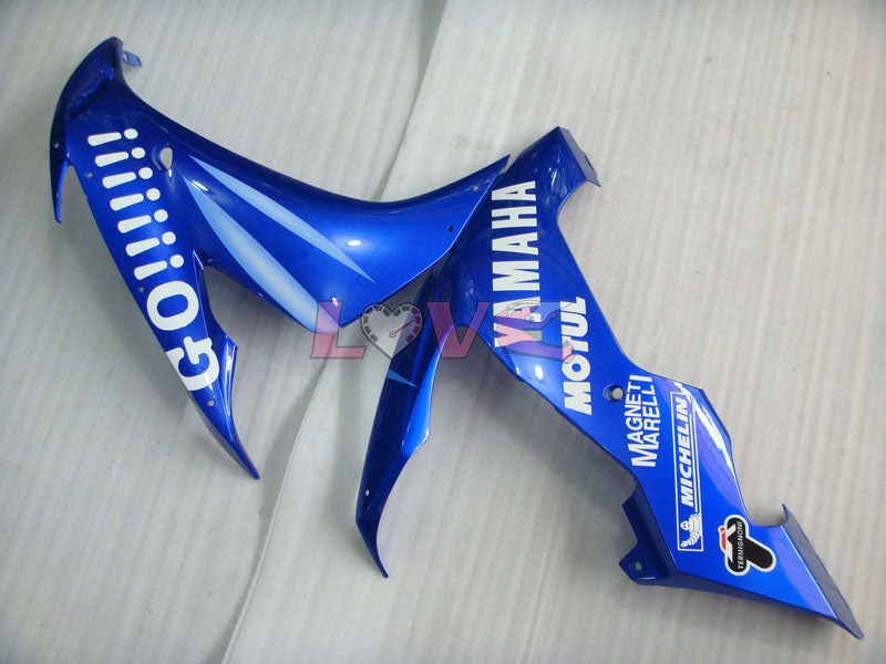 GO!!!!!!! MOTUL - Yellow Blue Fairings and Bodywork For 2004-2006 YZF-R1 #LF6999