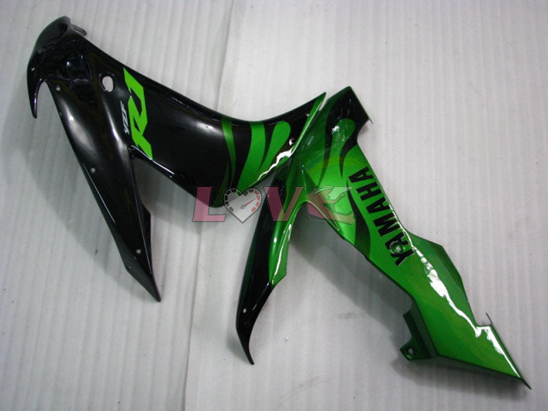 Factory Style - Green Black Fairings and Bodywork For 2004-2006 YZF-R1 #LF3706