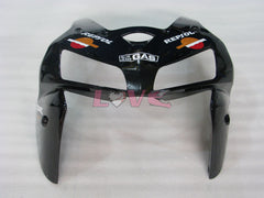 RK Repsol - Black Fairings and Bodywork For 2005-2006 CBR600RR #LF7492
