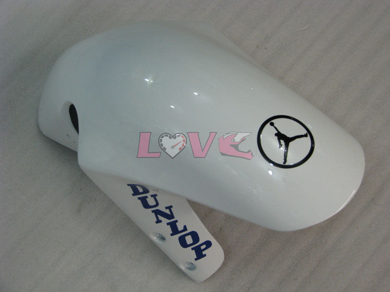 DUNLOP Jordan - Blue White Fairings and Bodywork For 2001-2003 GSX-R600 #LF4241