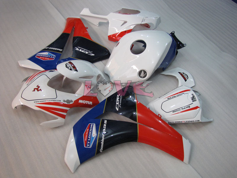 MOTUL - Red White Fairings and Bodywork For 2008-2011 CBR1000RR #LF4352