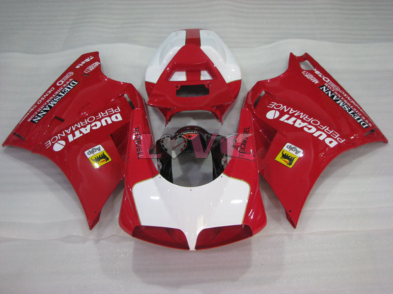 Performance - Red White Fairings and Bodywork For 1994-2002 748 #LF3204
