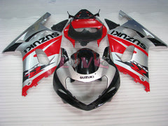 Factory Style - Red Black Silver Fairings and Bodywork For 2000-2003 GSX-R750 #LF4219