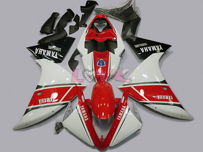 Factory Style - Red Black Fairings and Bodywork For 2012-2014 YZF-R1 #LF4782