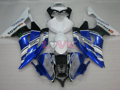 Monster - Blue White Black Fairings and Bodywork For 2008-2016 YZF-R6 #LF3403
