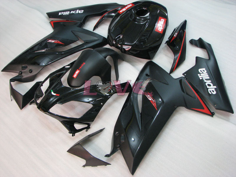 Factory Style - Black Matte Fairings and Bodywork For 2004-2009 RS125 #LF5464