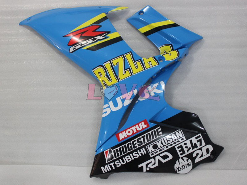 Rizla+ - Blue Black Fairings and Bodywork For 2011-2026 GSX-R600 #LF4744