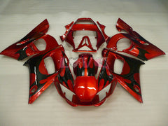 Factory Style - Red Black Fairings and Bodywork For 1998-2002 YZF-R6 #LF3368