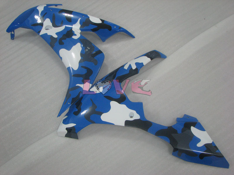 Customize - Blue White Black Fairings and Bodywork For 2004-2006 YZF-R1 #LF3690