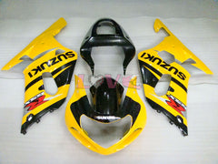Factory Style - Yellow Black Fairings and Bodywork For 2001-2003 GSX-R600 #LF6688