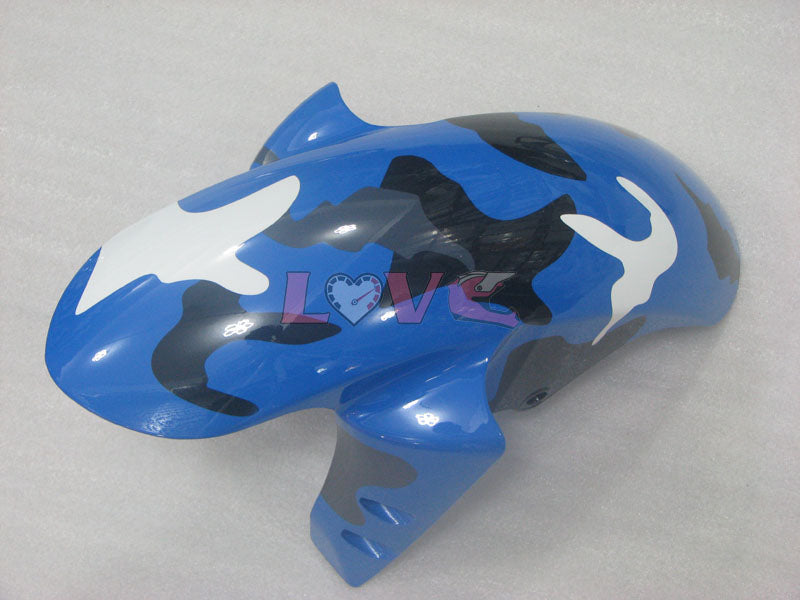 Customize - Blue White Black Fairings and Bodywork For 2004-2006 YZF-R1 #LF3690