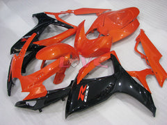Factory Style - Orange Black Fairings and Bodywork For 2006-2007 GSX-R750 #LF4005