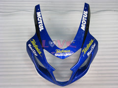 MICHELIN MOTUL Movistar - Yellow Blue Fairings and Bodywork For 2004-2005 GSX-R600 #LF6631