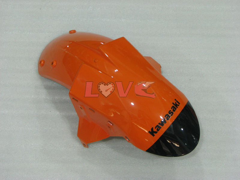 Monster - Orange Black Fairings and Bodywork For 2005-2006 NINJA ZX-6R #LF3311
