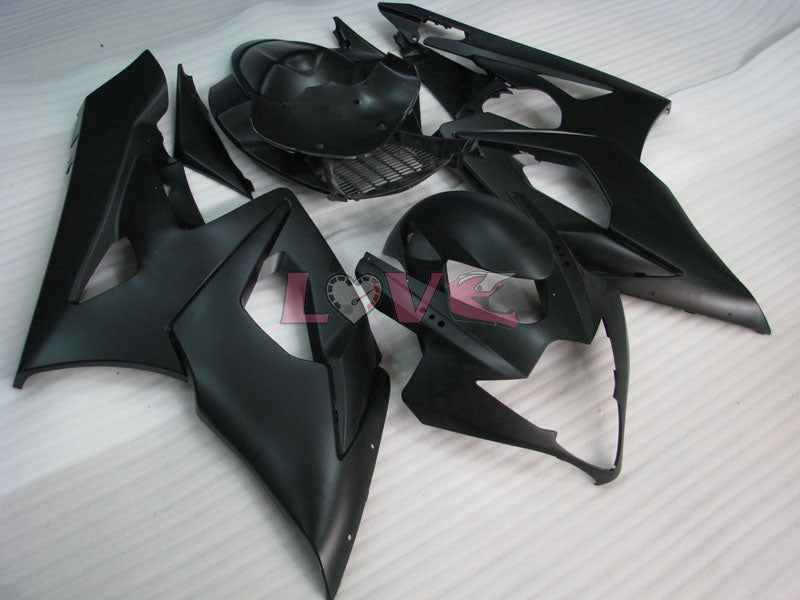 Factory Style - Black Matte Fairings and Bodywork For 2005-2006 GSX-R1000 #LF5824