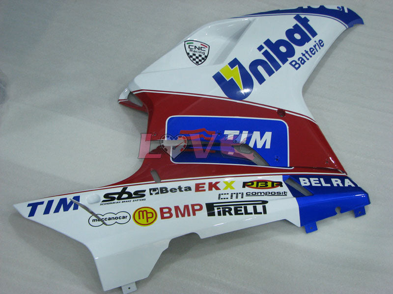 Factory Style - Red White Fairings and Bodywork For 2008-2013 848 #LF3139