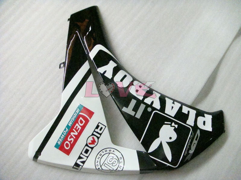 PlayBoy - White Black Fairings and Bodywork For 2008-2011 CBR1000RR #LF7113