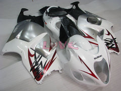 Factory Style - White Silver Fairings and Bodywork For 1999-2007 Hayabusa #LF5243