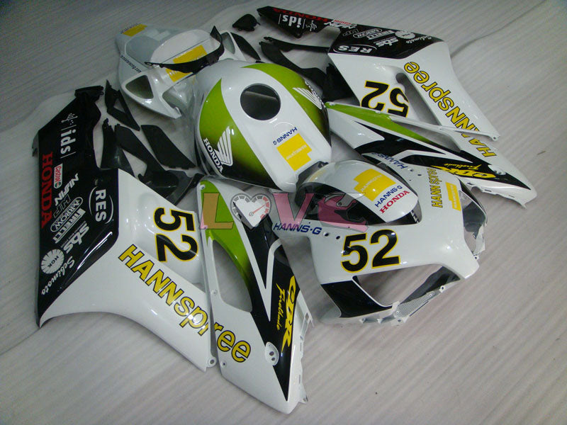 HANN Spree - Yellow Green White Fairings and Bodywork For 2004-2005 CBR1000RR #LF7332