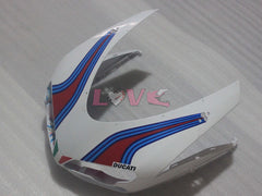 Factory Style - Red White Black Fairings and Bodywork For 2009-2011 1198 #LF3109