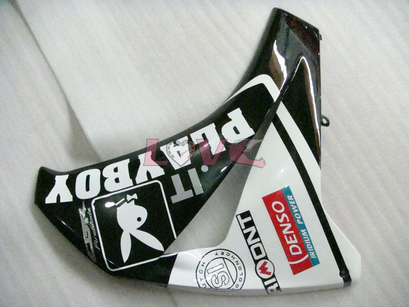 PlayBoy - White Black Fairings and Bodywork For 2008-2011 CBR1000RR #LF7113