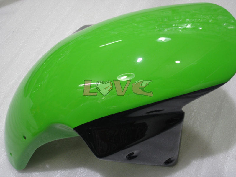 Nakano - Green Black Fairings and Bodywork For 2003-2004 NINJA ZX-6R #LF3314